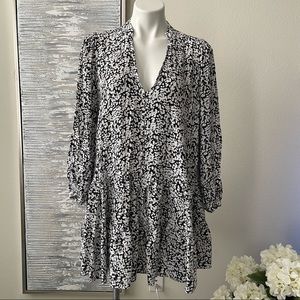 Zara Women’s Peplum Tunic Top Size XL